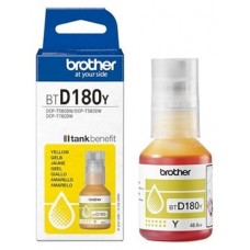 CARTUCHO BOTELLA TINTA AMARILLO BTD180Y BROTHER