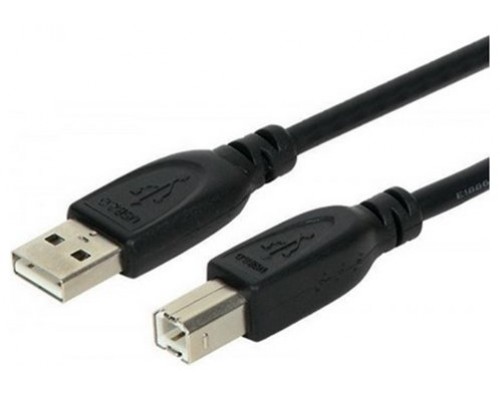 CABLE USB 2.0 IMPRESORA TIPO USB A/M-B/M 3 M NEGRO 3GO