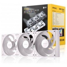 KIT 3 VENTILADORES AUXILIAR C120R A-RGB BLANCO ANTEC