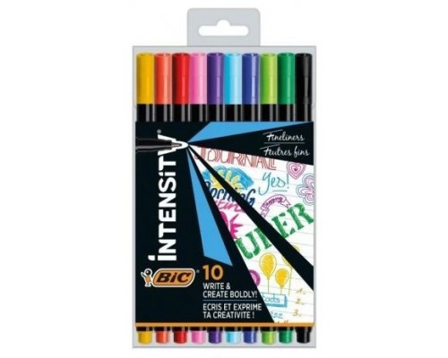 ROTULADOR BIC INTENS FINE 10