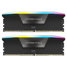 DDR5 32 GB(2X16KIT) 5200 VENGEANCE RGB BLACK CORSAIR