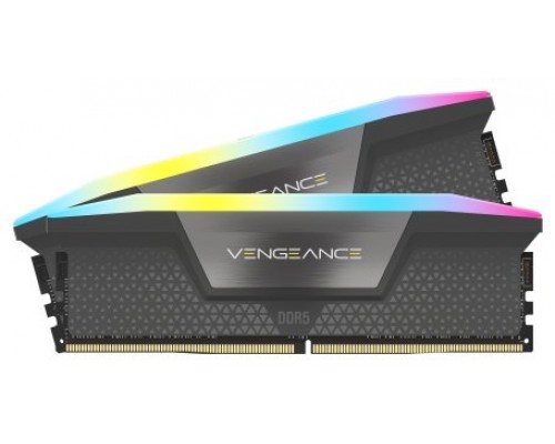 DDR5 32 GB(2X16KIT) 6000 VENGEANCE RGB BLACK CORSAIR
