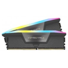 DDR5 64 GB(2X32KIT) 6000 VENGEANCE RGB BLACK CORSAIR