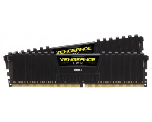 DDR4 32 GB(2X16KIT) 4000 VENGEANCE LPX BLACK CORSAIR