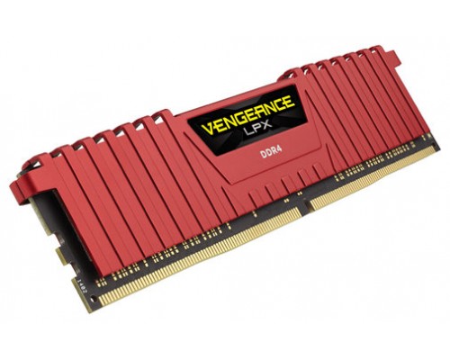 DDR4 4 GB 2400 VENGEANCE LPX RED CORSAIR