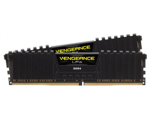 DDR4 64 GB(2X32KIT) 3000 VENGEANCE LPX BLACK CORSAIR