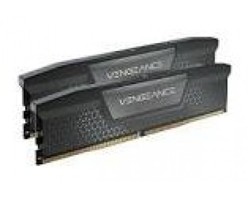 DDR5 64 GB(2X32KIT) 5600 VENGEANCE BLACK CORSAIR