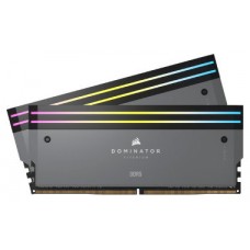 DDR5 64 GB(2X32KIT) 6000 DOMINATOR TITANIUM RGB GREY CORSAIR