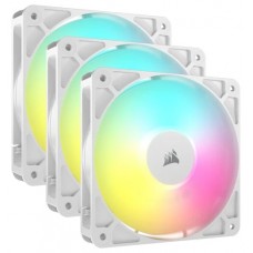 VENTILADOR AUXILIAR RS120 A-RGB 120MM WHITE TRIPLE PACK CORSAIR