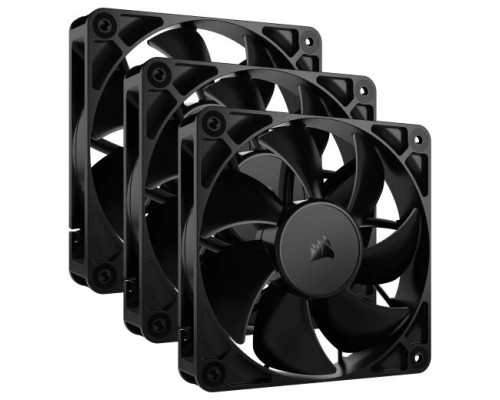 VENTILADOR AUXILIAR RS120 120MM BLACK TRIPLE PACK CORSAIR