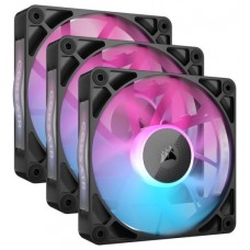 VENTILADOR AUXILIAR RX120 ICUE LINK RGB 120MM BLACK TRIPLE PACK CORSAIR