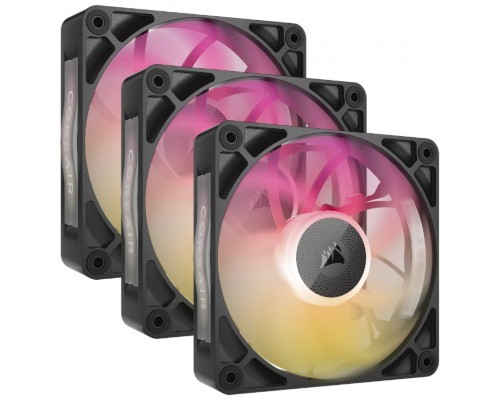 VENTILADOR AUXILIAR RX120 ICUE LINK MAX RGB 120MM BLACK TRIPLE PACK CORSAIR