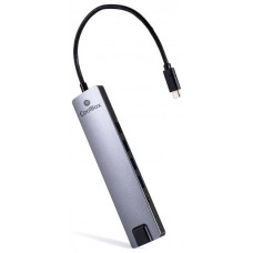 MINI DOCK USB-C (3xUSB3.0/HDMI/ETHERNET/MICRO SD) COOLBOX