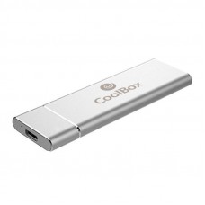 CAJA EXTERNA SSD M.2 NVMe MINICHASE N31 USB3.1 PLATA COOLBOX