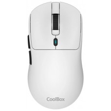 RATON GAMING OPTICO WIRELESS RECARGABLE W03 BLANCO COOLBOX