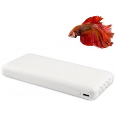 POWER BANK UNIVERSAL 10000mAh USB-C WHITE + CABLES COOLBOX