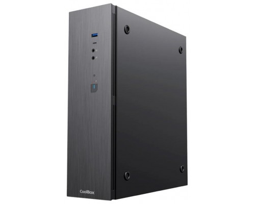 CAJA MICROATX T370 SLIM TBZ300 80+ BRONZE NEGRO COOLBOX