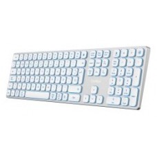 TECLADO WIRELESS MOONLIGHT B431 BLANCO COOLBOX