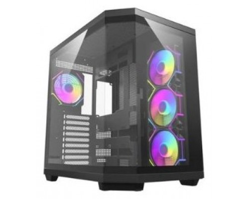 CAJA SEMITORRE ATX DQX80 RGB NEGRO DARKFLASH