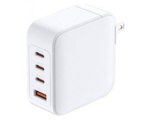 CARGADOR PARED GaN 3xUSB-C + USB-A 100W