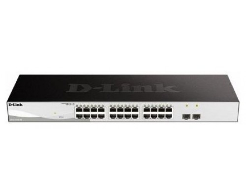 D-LINK SWITCH 24 PUERTOS 10/100/1Gbit +2 Gbit. SFP