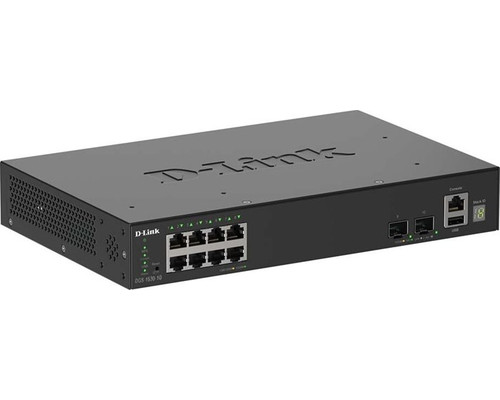 D-LINK SWITCH 8 PUERTOS 10/100/1Gbit + 2 10G SFP+