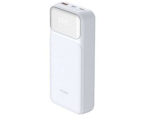 D-LINK POWER BANK CARGA RAPIDA 20000mAh 65W WHITE
