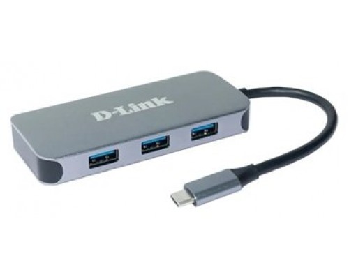 D-LINK DOCKING STATION USB-C 6 EN 1 CON HDMI/ETHERNET/SUMINISTRO ELECTRICO