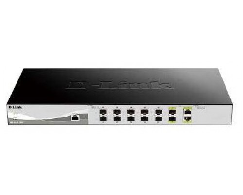 D-LINK SWITCH SMART 10 PUERTOS 10Gbit  + 2 PUERTOS 10Gbit SFP+