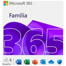 MICROSOFT 365 FAMILIA 1 AÑO DESCARGA ESD