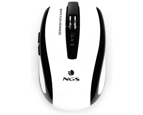 RATON NOTEBOOK WIRELESS FLEA ADVANCED BLANCO NGS