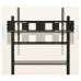 SOPORTE SUELO OPTIMUS CON RUEDAS 60""-105" NEGRO TOOQ