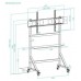 SOPORTE SUELO OPTIMUS CON RUEDAS 60""-105" NEGRO TOOQ