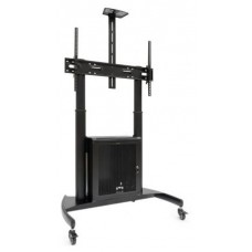 SOPORTE SUELO + RUEDAS + ARMARIO MULTIUSOS + ACC. RACK NARNIA 60""-100"" TOOQ