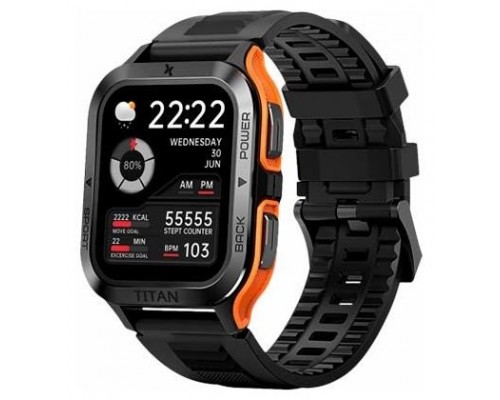 SMARTWATCH FW67 TITAN PRO NEGRO/NARANJA MAXCOM