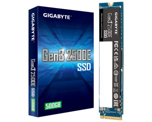 500 GB SSD M.2 2280 2500E NVMe PCIe GIGABYTE