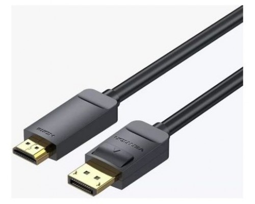 CONVERSOR DISPLAYPORT/M A HDMI/M 4K 2 M NEGRO VENTION