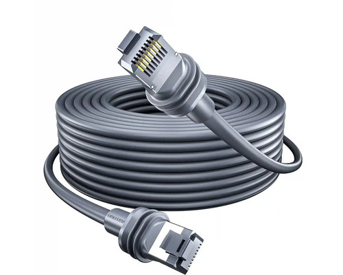 CABLE RED STARLINK CAT.7 28 AWG SFTP 40 M GRIS VENTION