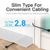 CABLE DE RED LATIGUILLO RJ45 UTP CAT6A AWG32 8 M NEGRO VENTION
