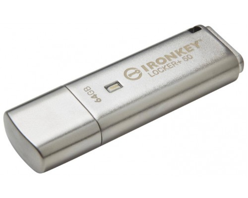 USB DISK 64 GB IRONKEY LOCKER+ 50 USB 3.2 KINGSTON