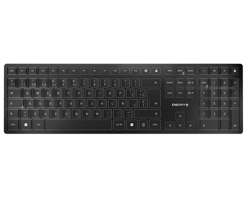 TECLADO KW 9100 SLIM NEGRO CHERRY
