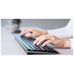 TECLADO KW 9100 SLIM NEGRO CHERRY