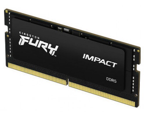 DDR5 16 GB 4800 Mhz. SODIMM FURY IMPACT KINGSTON
