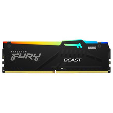 DDR5 32 GB 5600 Mhz. FURY BEAST RGB KINGSTON-AA113 DDR5 32 GB 5600 Mhz. FURY BEAST RGB KINGSTON