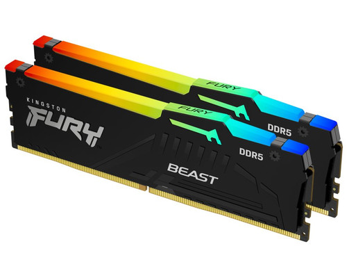 DDR5 64 GB (2X32KIT) 5600 Mhz. FURY BEAST KINGSTON