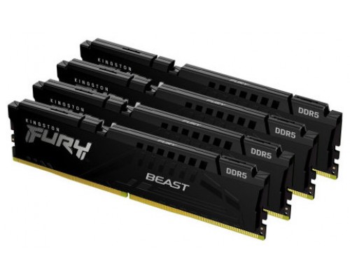 DDR5 128 GB (4X32KIT) 5600 Mhz. FURY BEAST KINGSTON