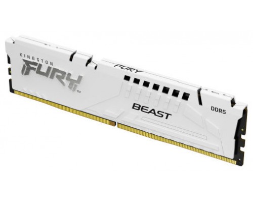 DDR5 32 GB 6000 Mhz. FURY BEAST WHITE KINGSTON