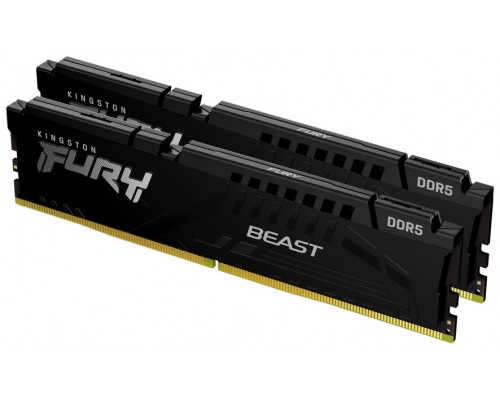 DDR5 32 GB (2X16KIT) 6000 Mhz. FURY BEAST KINGSTON