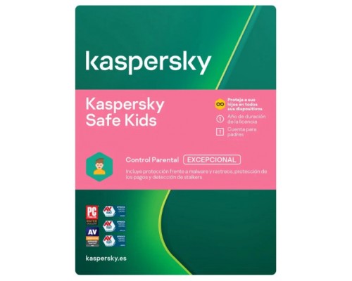 KASPERSKY SAFE KIDS 1 Lic. ELECTRONICA