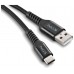 CABLE USB-A A USB-C 1 M KNOT NEGRO NGS